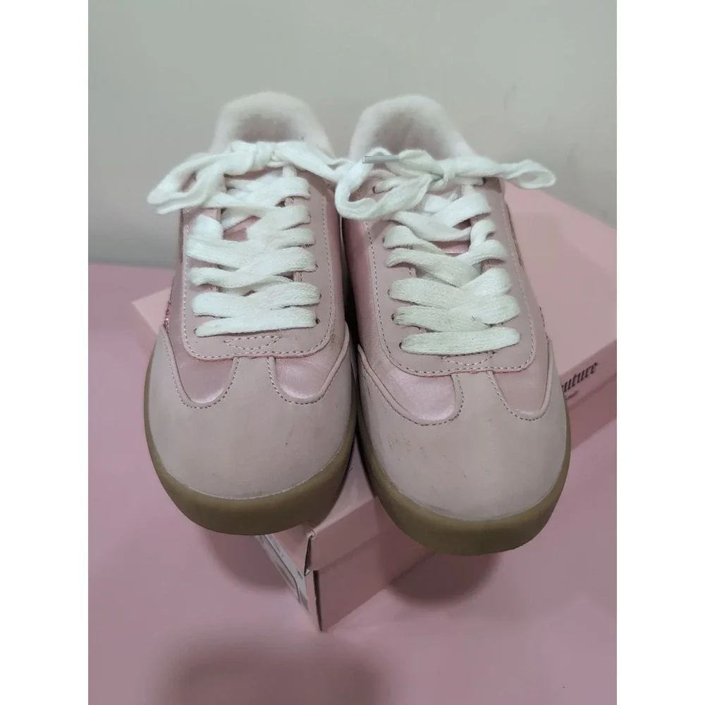 Juicy Couture Girls Blush Multi Sneakers Pink Glitter Size‎ 6